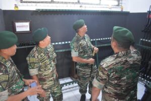 Kunjungan Kerja Danbrigif Raider 9 Kostrad ke Yonif Raider 514/SY/2 Kostrad