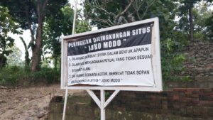 Camat Modo Berharap Situs Sitinggil ” Joko Modo ” Bisa Menjadi Icon Bersejarah.