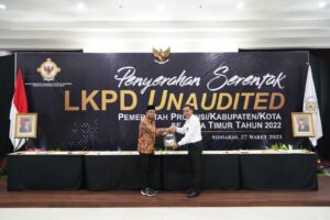 LKPD Unaudited Tahun 2022 Diserahkan ke BPK, Bupati Ahmad Muhdlor Berharap Sidoarjo Pertahankan WTP