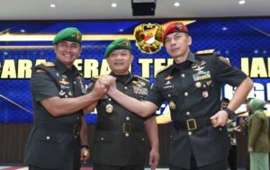 Ada Empat Jabatan Strategis di TNI AD Diserahterimakan