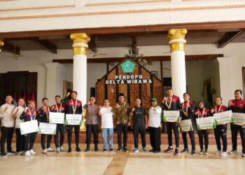 Bupati Ahmad Muhdlor Apresiasi Delapan Atlet Sidoarjo Sabet Medali Emas SEA Games 2023
