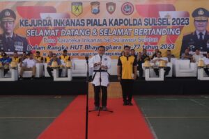 Kapolda Sulsel Secara Resmi Buka Kejurda Inkanas 2023