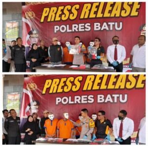 Dengan Cepat Satresnarkoba Polres Batu Berhasil Sergap Pengedar Sabu-sabu di Kelurahan Songgokerto