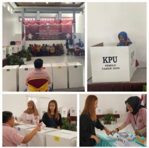 Jelang Pemilu KPU Kota Batu Gelar Simulasi Pemungutan Suara, Warga Hadir dan Support Giat Tersebut