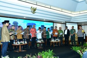 Panglima TNI Hadiri Deklarasi Pemilu Damai Lintas Ormas dan   Lintas Agama