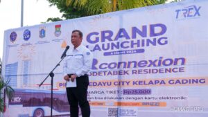 BPTJ Luncurkan Layanan Bus JR Connexion Bertenaga Listrik Pertama