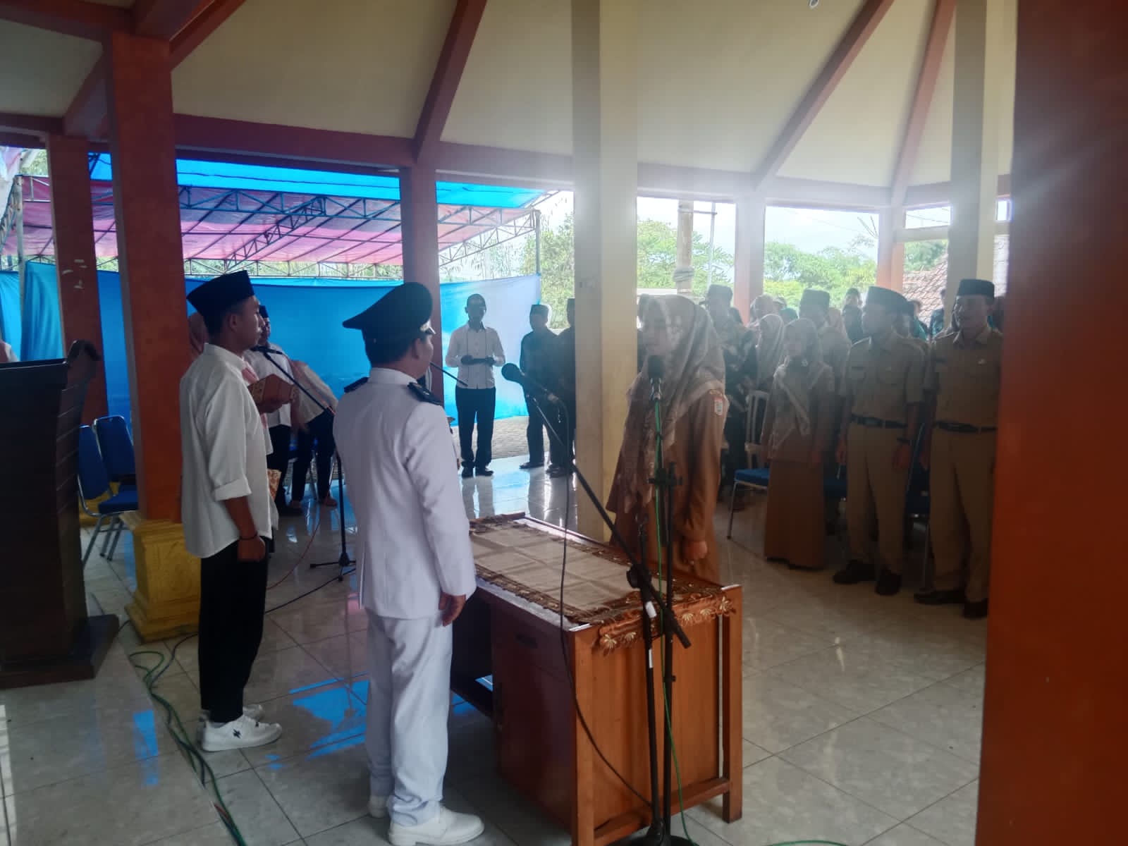 Pengambilan Sumpah Janji Dan Pelantikan 11 Perangkat Desa Sumberejo Kecamatan Poncokusumo-Malang