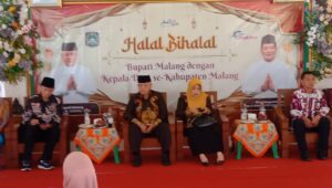 Halal Bihalal, Bupati Sanusi Beberkan Peningkatan dan Tantangan Pimpin Kabupaten Malang