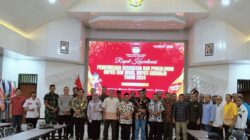 KPU Kabupaten Sidoarjo Rapat Koordinasi Pemeriksaan Kesehatan Paslon Pilkada