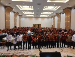 KPU Kota Batu Gandeng Pemuda Pancasila Kota Batu Sosialisasikan Tahapan Pemilihan Walikota dan Wakil Walikota Batu Tahun 2024