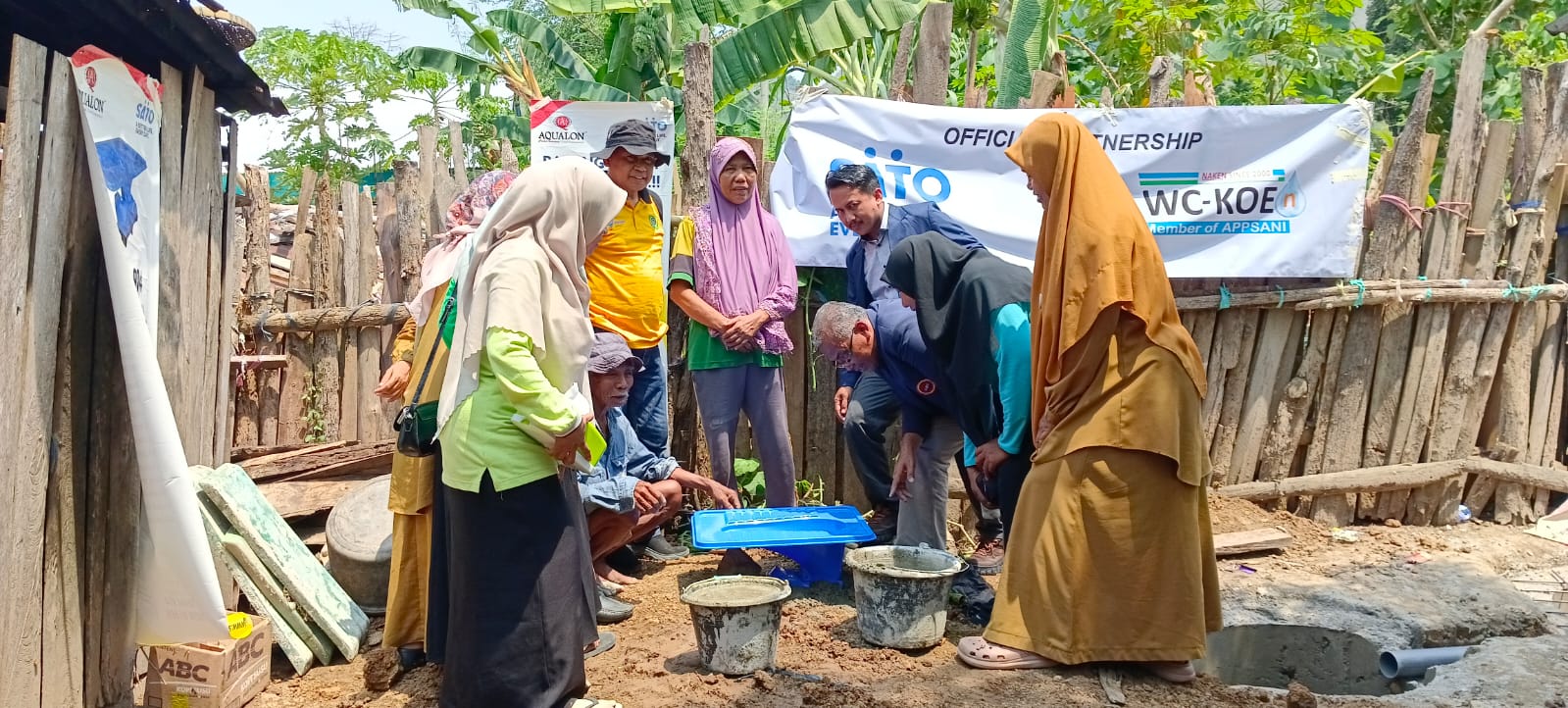 Kontribusi SATO Perkuat Sanitasi di Desa Sie, Bima