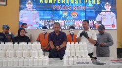 Polres Batu Berhasil Bongkar Kasus Pembibitan 62 Pohon Ganja Dan Amankan Ribuan Pil Koplo