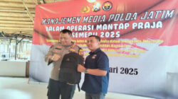 Manajemen Media Polda Jatim Gelar Mantap Praja Semeru 2025