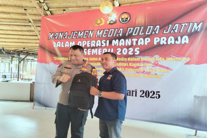 Manajemen Media Polda Jatim Gelar Mantap Praja Semeru 2025