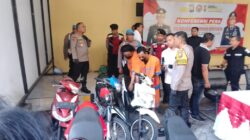 Geng Motor Beraksi di 13 Lokasi Sidoarjo, Dua Pelaku Curanmor Dibekuk Polisi