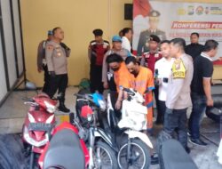 Geng Motor Beraksi di 13 Lokasi Sidoarjo, Dua Pelaku Curanmor Dibekuk Polisi