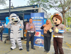 Polresta Sidoarjo Gelar Car Free Day Memperingati Hari Bhayangkara