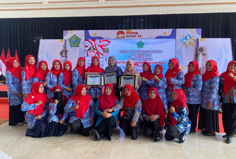Harganas ke-32 Tahun 2025, Tingkat Provinsi Jawa Timur digelar di Pendopo Delta Wibawa Sidoarjo, diikuti lebih dari 600 peserta