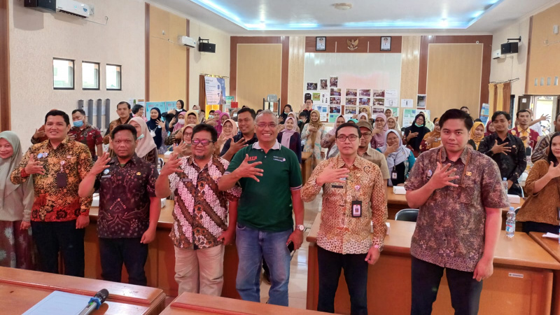 Workshop TTG Sanitasi, Dinkes Kota Malang Gandeng DR Koen Irianto Uripan diikuti 60 orang peserta.