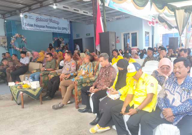 BUMDes Margosari meluncurkan Dapur Badan Gizi Nasional Wijaya Mandiri Tarik yang diresmikan oleh Ketua DPRD Sidoarjo Abdillah Nasih