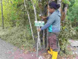 Biar Nggak Nyasar Lagi! Gunung Panderman Batu Dipasangi Banyak Rambu Pendakian