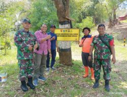 Antisipasi Puncak Musim Hujan, Koramil Kasembon Tingkatkan Kewaspadaan dengan Banner